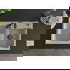 Mexen Tomas Chiuvetă de granit cu 2 compartimente 800 x 500 mm, Bej, sifon Neagră - 6516802000-69-B