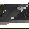 Mexen Kevin1-medencés gránit mosogató edényszárítóval 586 x 458 mm, Fekete, szifon Króm - 6517581005-77