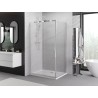 Mexen Exo-3S cabină de duș glisantă 90 x 70 cm, transparentă, cromată - 8153-090-070-01-00