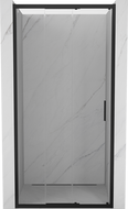 Mexen Exo-3S uși de duș glisante 85 cm, transparent, negre - 8153-085-000-70-00
