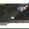 Mexen Kevin1-medencés gránit mosogató edényszárítóval 586 x 458 mm, Fekete/Fém arany, szifon Fekete - 6517581005-75-B
