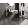 Mexen Orio dulap baie 80 cm cu lavoar Otis, 1 sertar, grafit mat/alb mat - 91A10-08023-1-BF66-W18M01