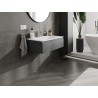 Mexen Orio dulap baie 80 cm cu lavoar Vela, 1 sertar, grafit mat/alb mat - 91A10-08023-1-BF66-W23M01