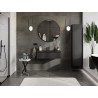 Mexen Orio dulap baie 90 cm cu lavoar Otis, 1 sertar, negru mat - 91A10-09023-1-BF71-W18M71