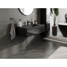 Mexen Orio dulap de baie 100 cm cu lavoar Otis, 1 sertar, negru lucios/negru mat - 91A10-10023-1-BF70-W18M71