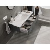 Mexen Orio dulap baie 120 cm cu chiuvetă Otis, 1 sertar, grafit mat/alb mat - 91A10-12023-1-BF66-W18M01