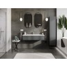 Mexen Orio dulap pentru baie 120 cm cu lavoar Vela, 1 sertar, grafit mat/alb mat - 91A10-12023-1-BF66-W23M01