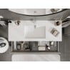 Mexen Orio dulap baie 120 cm cu chiuvetă Otis, 2 sertare, gri mat/alb mat - 91A10-12047-2-BFF62-W18M01
