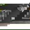Mexen Carlos chiuvetă de granit cu 1,5 compartiment 582 x 475 mm, gri, sifon Crom - 6518581500-71