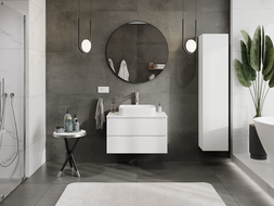 Mexen Orio dulap baie sub chiuvetă 80 cm, 2 sertare, alb mat - 91A10-08047-2-BFF01