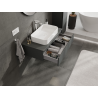 Mexen Orio dulap baie pentru lavoar 90 cm, 1 sertar, grafit mat - 91A10-09023-1-BF66