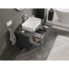 Mexen Orio dulap baie pentru lavoar 100 cm, 2 sertare, grafit mat - 91A10-10047-2-BFF66