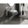 Mexen Rivel dulap baie pentru lavoar 80 cm, 1 sertar, canelat, grafit mat - 91A20-08023-1-BF66