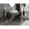 Mexen Rivel dulap baie sub lavoar 100 cm, 1 sertar, canelat, grafit mat - 91A20-10023-1-BF66