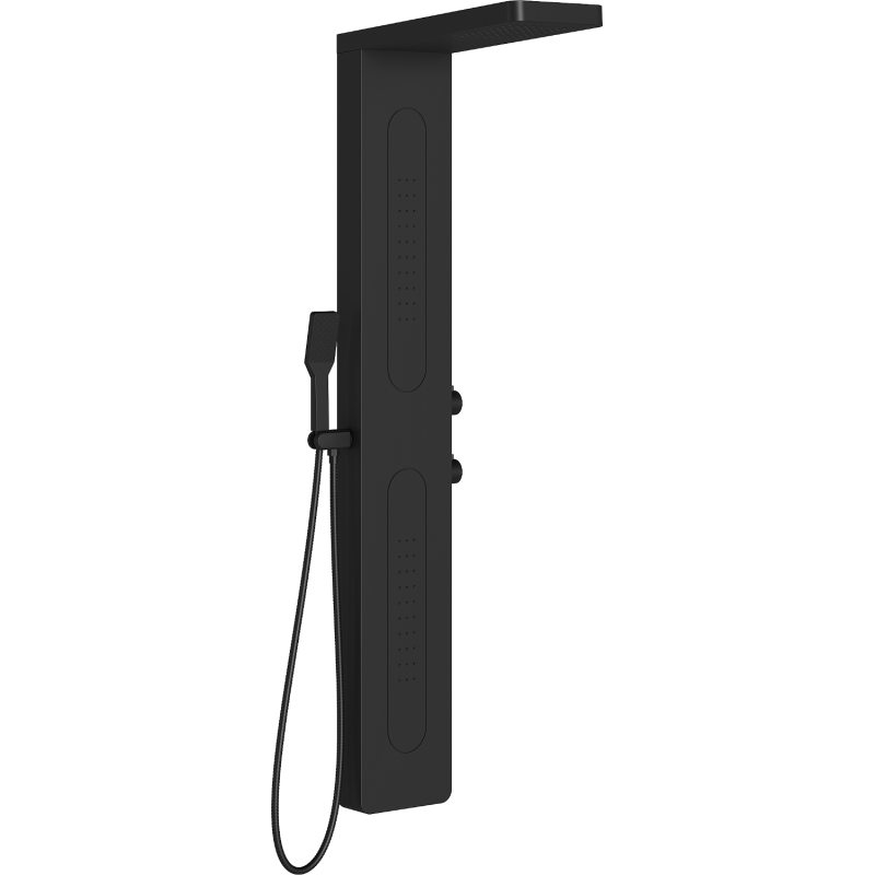 Mexen Mano zuhanypanel, fekete - 7609-02-70