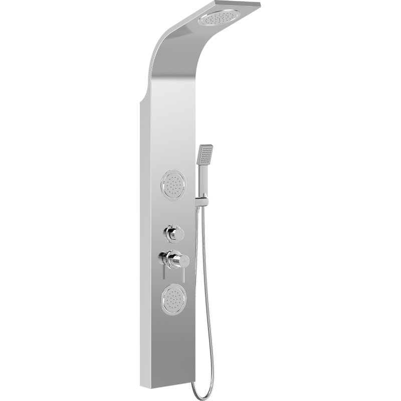 Mexen Gros panou de duș, crom - 7619-03-00