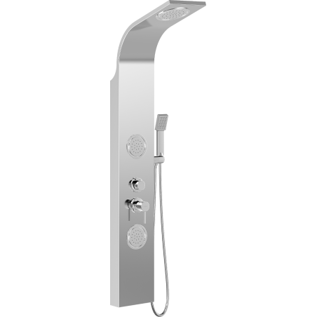 Mexen Gros panou de duș, crom - 7619-03-00