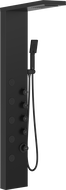 Mexen Lando zuhanypanel, fekete - 7611-04-70