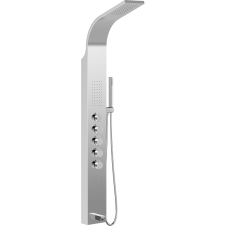 Mexen Timor panou de duș cu robinet, crom - 7621-04-00