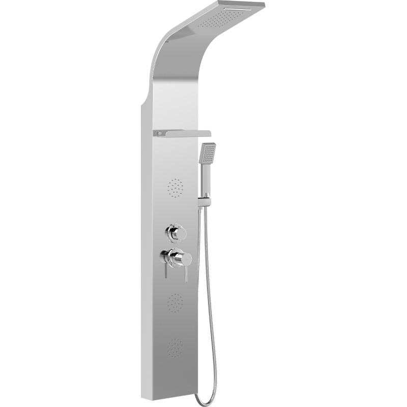 Mexen Borg panou de duș, crom - 7615-03-00