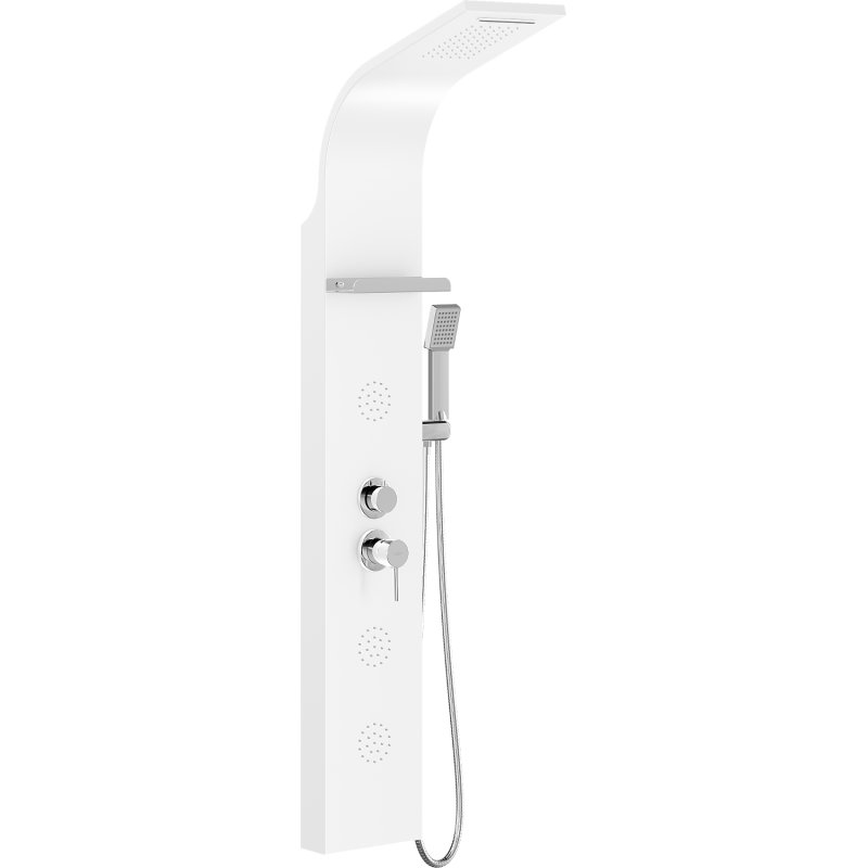 Mexen Borg zuhanypanel, fehér - 7615-03-20