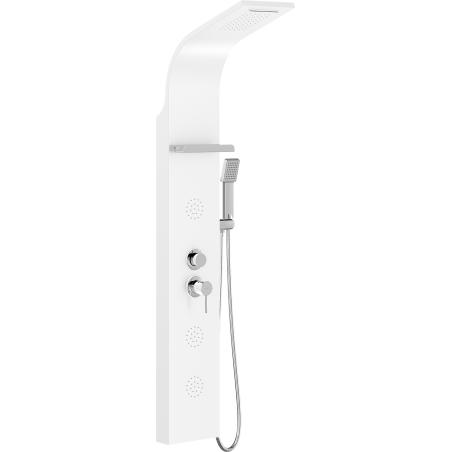 Mexen Borg panou de duș, alb - 7615-03-20