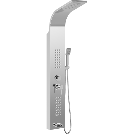 Mexen Ardo panou de duș cu baterie, crom - 7617-04-00