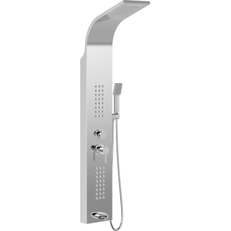 Mexen Ardo zuhanypanel kifolyócsővel, króm - 7617-04-00