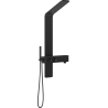 Mexen Strit zuhanypanel, fekete - 7625-02-70