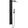 Mexen Orco zuhanypanel, fekete - 7607-03-70