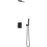 Mexen Salto set de duș încastrat, negru - 7604-02-70