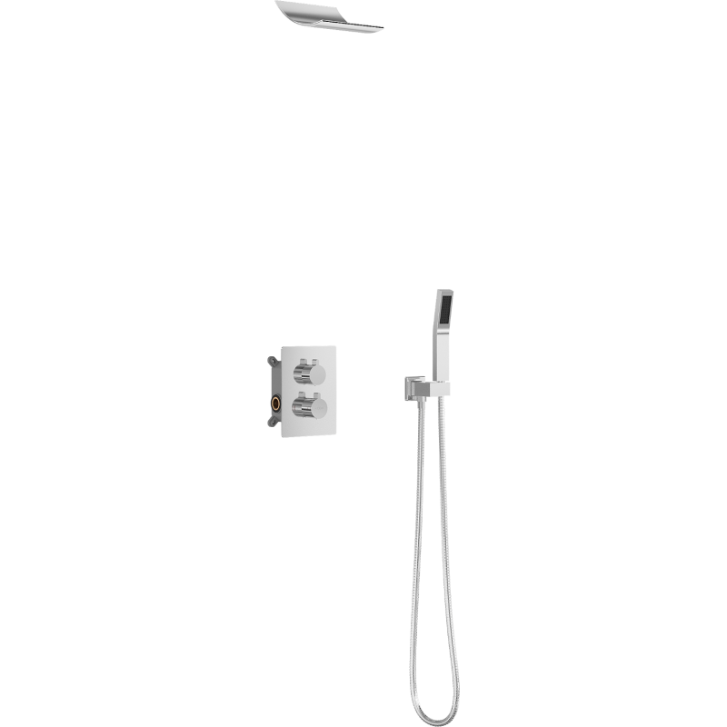 Mexen Salto set de duș încastrat, crom - 7604-02-00