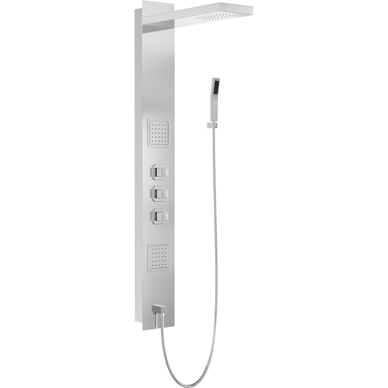 Mexen Savio set de duș încastrat, crom - 7605-03-00