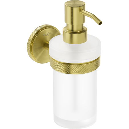 Mexen Gravo dispenser săpun, auriu periat - 70A93058-55