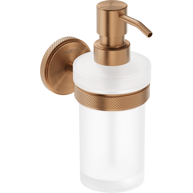 Mexen Gravo dozator de săpun, cupru periat - 70A93058-65