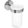 Mexen Gravo fogkefe pohár, króm - 70A93051-00