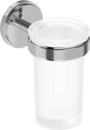 Mexen Gravo fogkefe pohár, króm - 70A93051-00