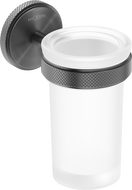 Mexen Gravo fogkefetartó bögréje, gun gray kefével - 70A93051-66
