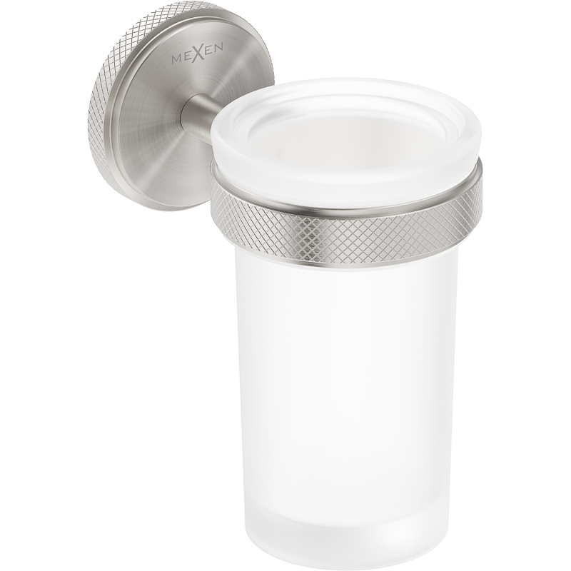 Mexen Gravo cană pentru periuțe de dinți, nichel periat - 70A93051-97