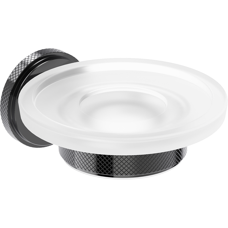 Mexen Gravo mydelniczka, fekete króm - 70A93055-73