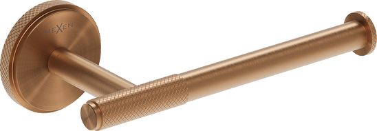 Mexen Gravo WC-papírtartó, kefélt réz - 70A93025-65