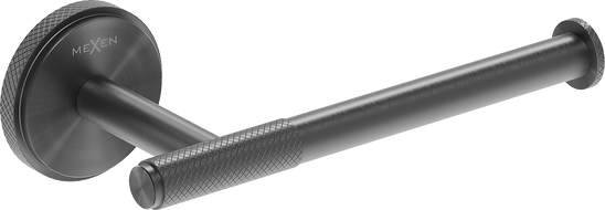 Mexen Gravo WC-papír tartó, szálcsiszolt pisztolygrafit - 70A93025-66