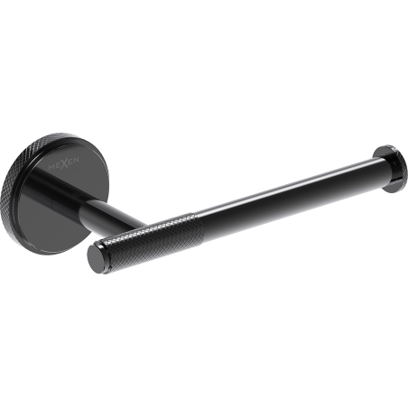 Mexen Gravo suport pentru hârtie igienică, crom negru - 70A93025-73