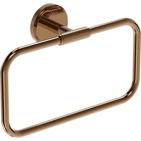 Mexen Gravo suport pentru prosoape, aur roz - 70A93031-60