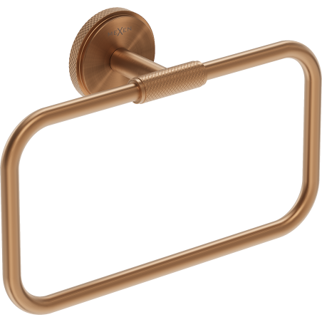 Mexen Gravo törölközőtartó, kefe réz - 70A93031-65