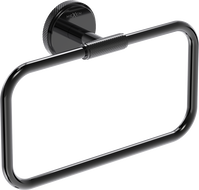 Mexen Gravo törölközőtartó, fekete króm - 70A93031-73
