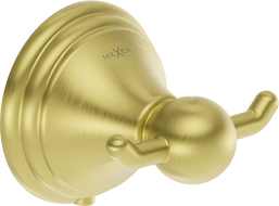 Mexen Lusso cârlig dublu pentru prosop, auriu mat - 70A16812-55