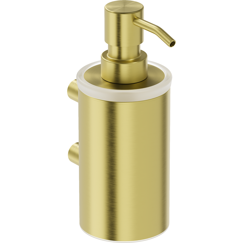 Mexen Loop dispenser de săpun, auriu periat - 70A71058-55