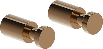 Mexen Loop törölköző akasztó (2 db), rózsaarany - 70A71011-60