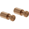 Mexen Loop törölköző akasztó (2 db), csiszolt réz - 70A71011-65